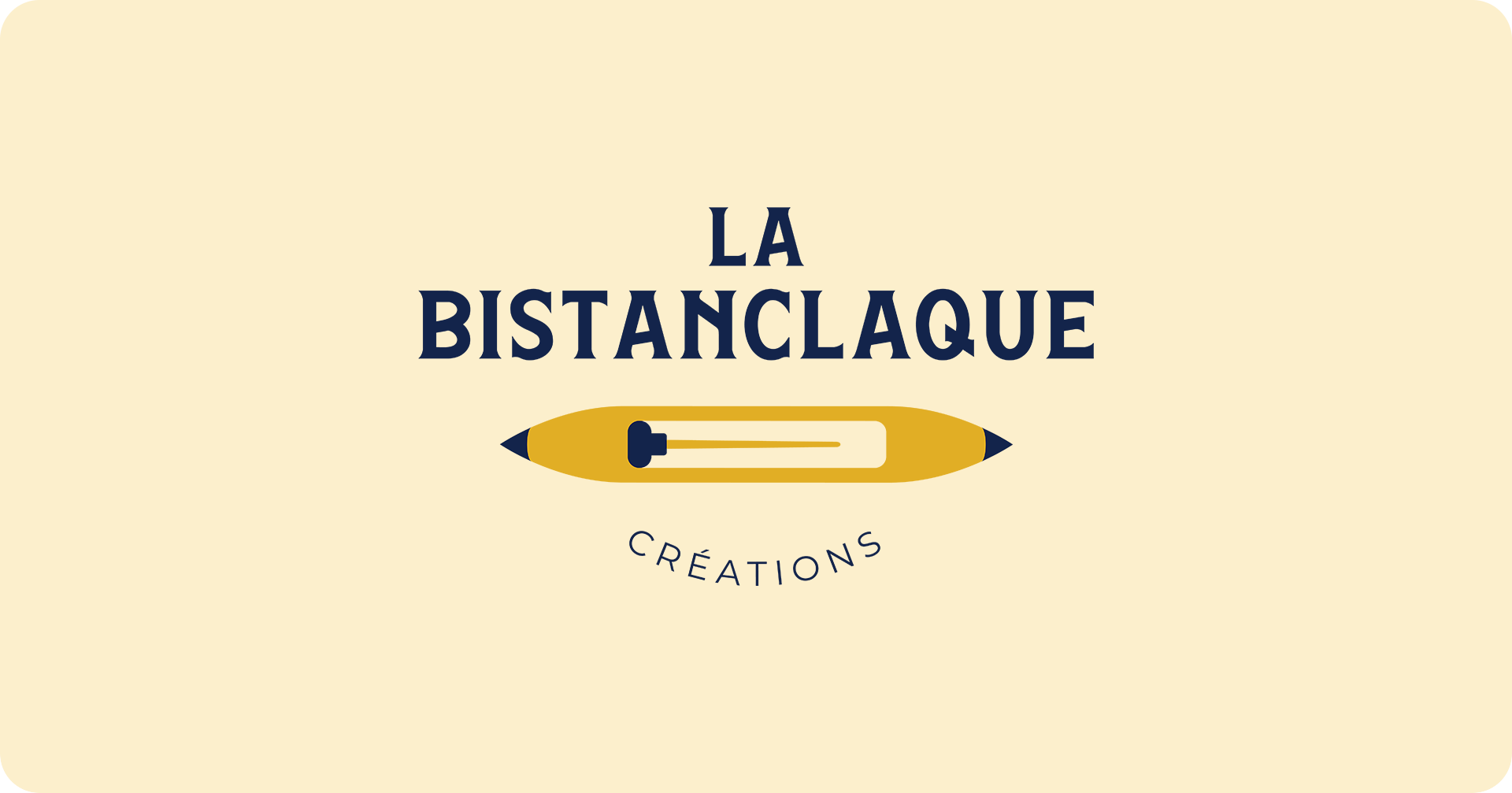 Identité pour La Bistanclaque réalisé par le Studio Abélia dans les Landes